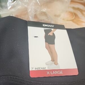 DKNY Women's Black Bike Shorts